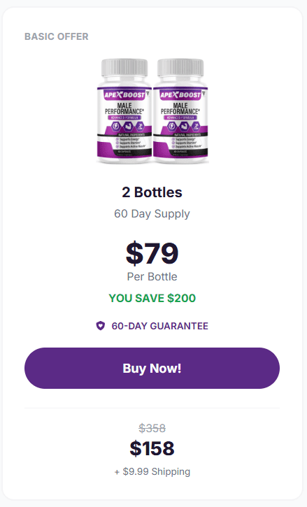 apex boost 2 bottles price